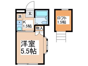 イトウハイツの物件間取画像